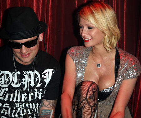 Paris Hilton's Tits Rock Out With Good Charlotte Sister of the Day